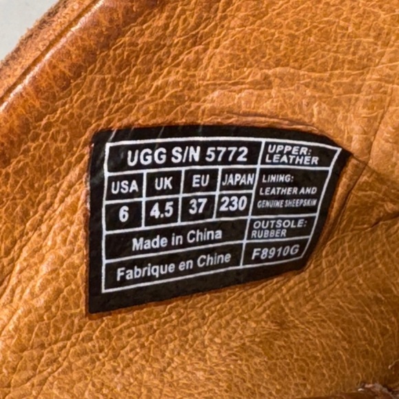 UGG Abbie Suede Studded Healed Clogs Mule Size 6 - Picture 11 of 11